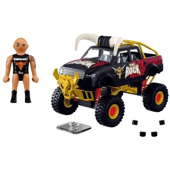 Playmobil Wwe® Το Φορτηγό Του Rock 71955 4008789719553