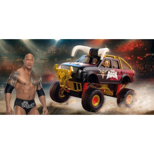 Playmobil Wwe® Το Φορτηγό Του Rock 71955 4008789719553