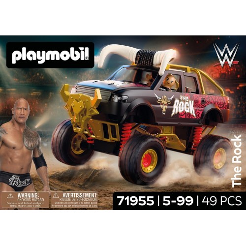 Playmobil Wwe® The Rock Monster Truck 71955 4008789719553