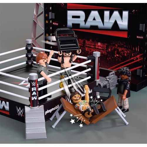 Playmobil Wwe® Raw Ring Collectors Set 71956 4008789719560