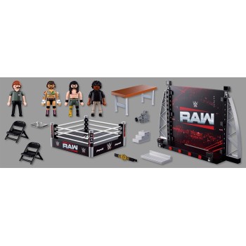 Playmobil Wwe® Raw Ring Collectors Set 71956 4008789719560
