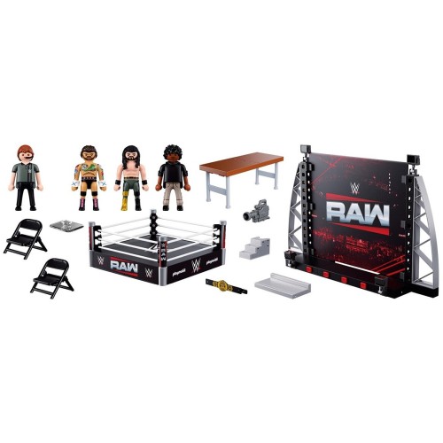 Playmobil Wwe® Raw Ring Collectors Set 71956 4008789719560