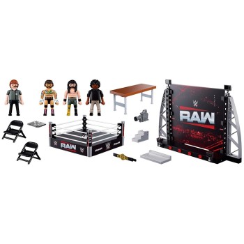 Playmobil Wwe® Raw Ring Collectors Set 71956 4008789719560