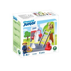 Playmobil Junior: Παζλ Πυροσβεστικής 72088 4008789720887