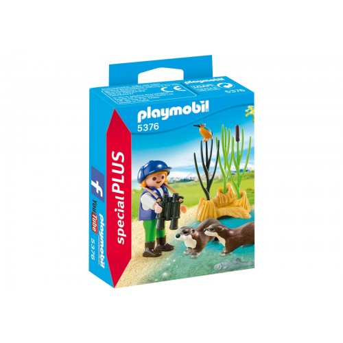 Playmobil Young Explorer With Otters 5376 4008789053763