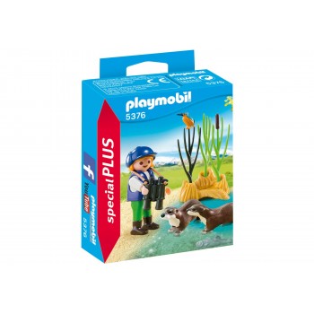 Playmobil Young Explorer With Otters 5376 4008789053763