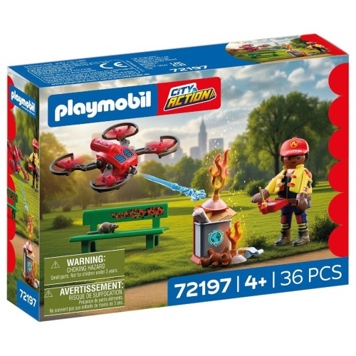 Playmobil Firefighting Drone 72197 4008789721976