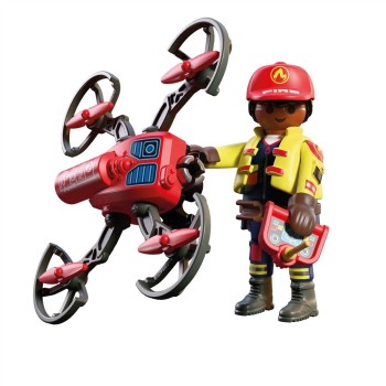 Playmobil Drone Πυροσβεστικής 72197 4008789721976
