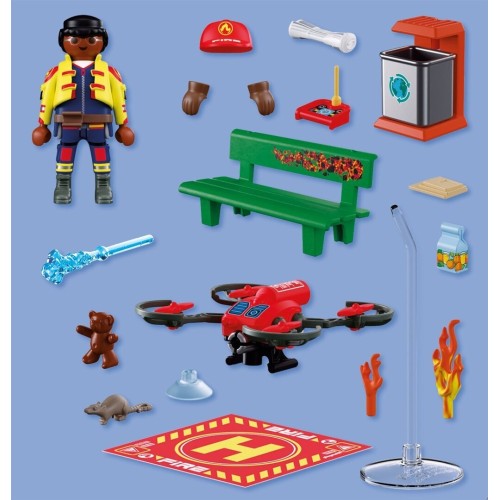 Playmobil Firefighting Drone 72197 4008789721976