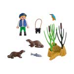 Playmobil Young Explorer With Otters 5376 4008789053763