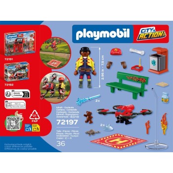 Playmobil Firefighting Drone 72197 4008789721976