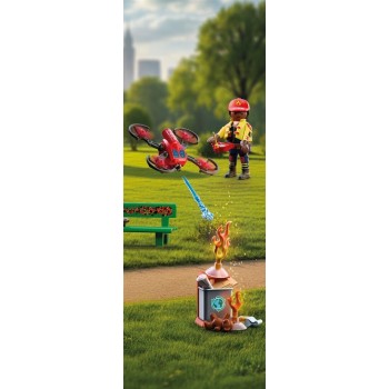 Playmobil Drone Πυροσβεστικής 72197 4008789721976