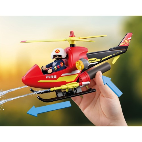 Playmobil Firefighting Helicopter 72196 4008789721969