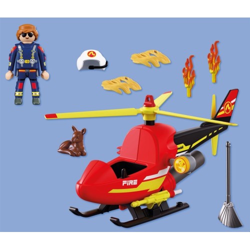Playmobil Firefighting Helicopter 72196 4008789721969