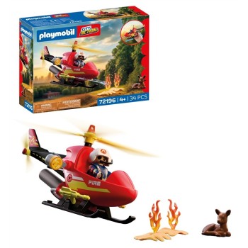 Playmobil Firefighting Helicopter 72196 4008789721969