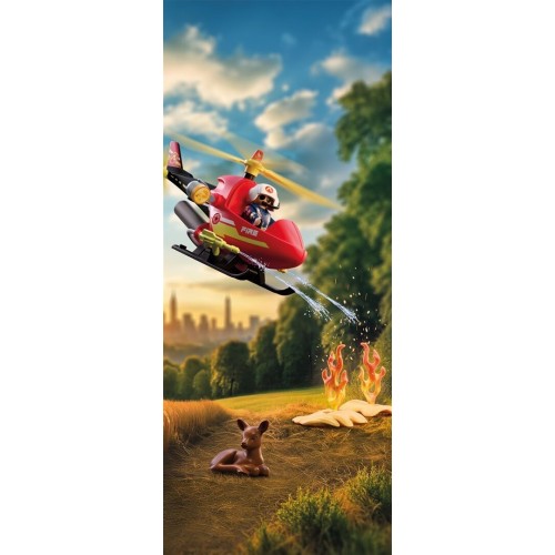 Playmobil Firefighting Helicopter 72196 4008789721969