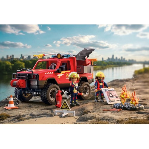 Playmobil Fire Pickup Truck 72194 4008789721945