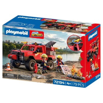 Playmobil Fire Pickup Truck 72194 4008789721945