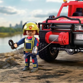 Playmobil Fire Pickup Truck 72194 4008789721945