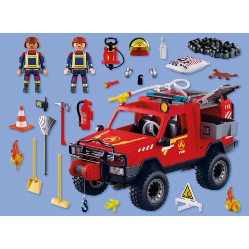 Playmobil Fire Pickup Truck 72194 4008789721945