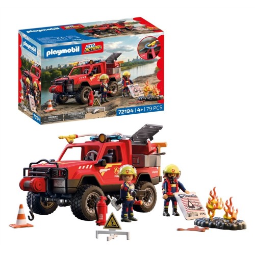 Playmobil Fire Pickup Truck 72194 4008789721945