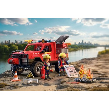 Playmobil Fire Pickup Truck 72194 4008789721945