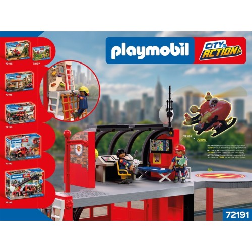 Playmobil Large Fire Station 72191 4008789721914