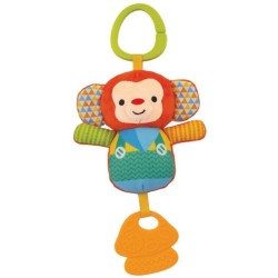 Winfun Chime & Teething Κρεμαστή Κουδουνίστρα Με Μασητικό Για 0+ Μηνών Lil' Monkey 403323 5204275033236