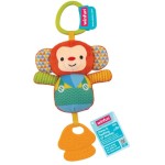 Winfun Chime & Teething Lil' Monkey Hanging Rattle With Teether (0+ Months) 403323 5204275033236