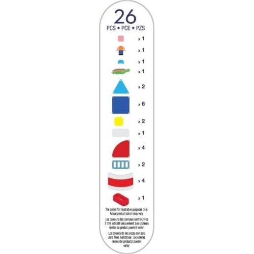 magna tiles Magna-tiles Lighthouse Rescue 26-piece Magnetic Construction Set, The Origi 262025LR 850025176828