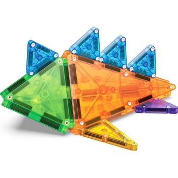 magna tiles Magna-tiles combo 46 τεμάχια – μαγνητικά πλακίδια stem κλασσικά & micromags 244046COM 850025176453