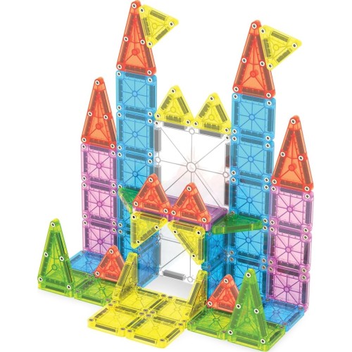 magna tiles Magna-tiles travel set deluxe 55 τεμάχια – μαγνητικά πλακίδια stem για ταξίδια & μεταφορά 254055TSCDU 850025176590
