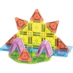 magna tiles Magna-tiles travel set deluxe 55 τεμάχια – μαγνητικά πλακίδια stem για ταξίδια & μεταφορά 254055TSCDU 850025176590