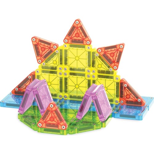 magna tiles Magna-tiles travel set deluxe 55 τεμάχια – μαγνητικά πλακίδια stem για ταξίδια & μεταφορά 254055TSCDU 850025176590
