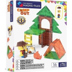 magna tiles Magna-tiles camp out 16 τεμάχια – μαγνητικά πλακίδια stem 262016CO 850025176842