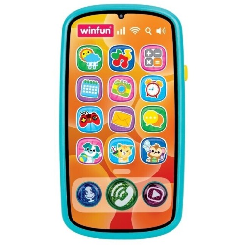 Winfun Baby Toy Phone With Light (6+ Months) 403314 5204275033144