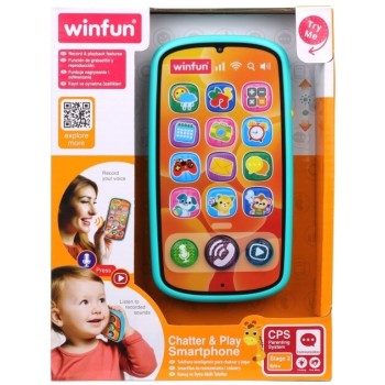 Winfun Baby Toy Phone With Light (6+ Months) 403314 5204275033144