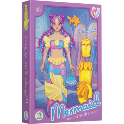 Just toys Creative Games and Activities - Creative Magnetic Games | Mermaid – Magnetic Dress-up With 30+ Magnets 200314 48231159