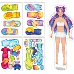 Just toys Creative Games and Activities - Creative Magnetic Games | Mermaid – Magnetic Dress-up With 30+ Magnets 200314 48231159