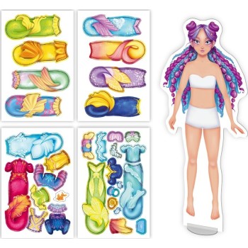 Just toys Δημιουργικά Παιχνίδια and Δραστηριότητες - Δημιουργικά Μαγνητικά Παιχνίδια | Mermaid – Magnetic Dress-up με 30+ Μαγνήτ
