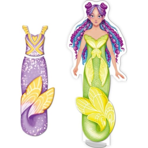 Just toys Creative Games and Activities - Creative Magnetic Games | Mermaid – Magnetic Dress-up With 30+ Magnets 200314 48231159