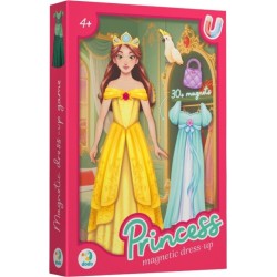 Just toys Δημιουργικά Παιχνίδια and Δραστηριότητες - Δημιουργικά Μαγνητικά Παιχνίδια | Princess – Magnetic Dress-up με 30+ Μαγνή