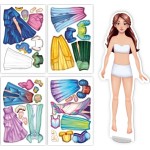 Just toys Creative Games and Activities - Creative Magnetic Games | Princess – Magnetic Dress-up With 30+ Magnets 200313 4823115