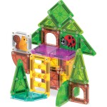 magna tiles Magna-tiles Micromags 24-piece Spring Treehouse Travel Set, The Original Ma 264024TH 850025176668