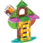 magna tiles Magna-tiles Micromags 24-piece Spring Treehouse Travel Set, The Original Ma 264024TH 850025176668