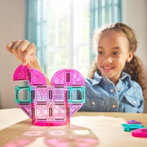 magna tiles Magna-tiles Micromags 26-piece Heart to Heart Travel Set, The Original Magn 264026HH 850025176682
