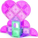 magna tiles Magna-tiles Micromags 26-piece Heart to Heart Travel Set, The Original Magn 264026HH 850025176682