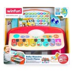 Winfun Μουσικό Όργανο Πιανάκι Με Μουσική, Φως Και Ήχους Για 12+ Μηνών  403291 5204275032918