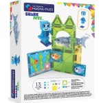 magna tiles Magna-tiles Shark Dive 13-piece Magnetic Construction Set, The Original Mag 262013SD 850025176798