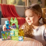 magna tiles Magna-tiles Shark Dive 13-piece Magnetic Construction Set, The Original Mag 262013SD 850025176798